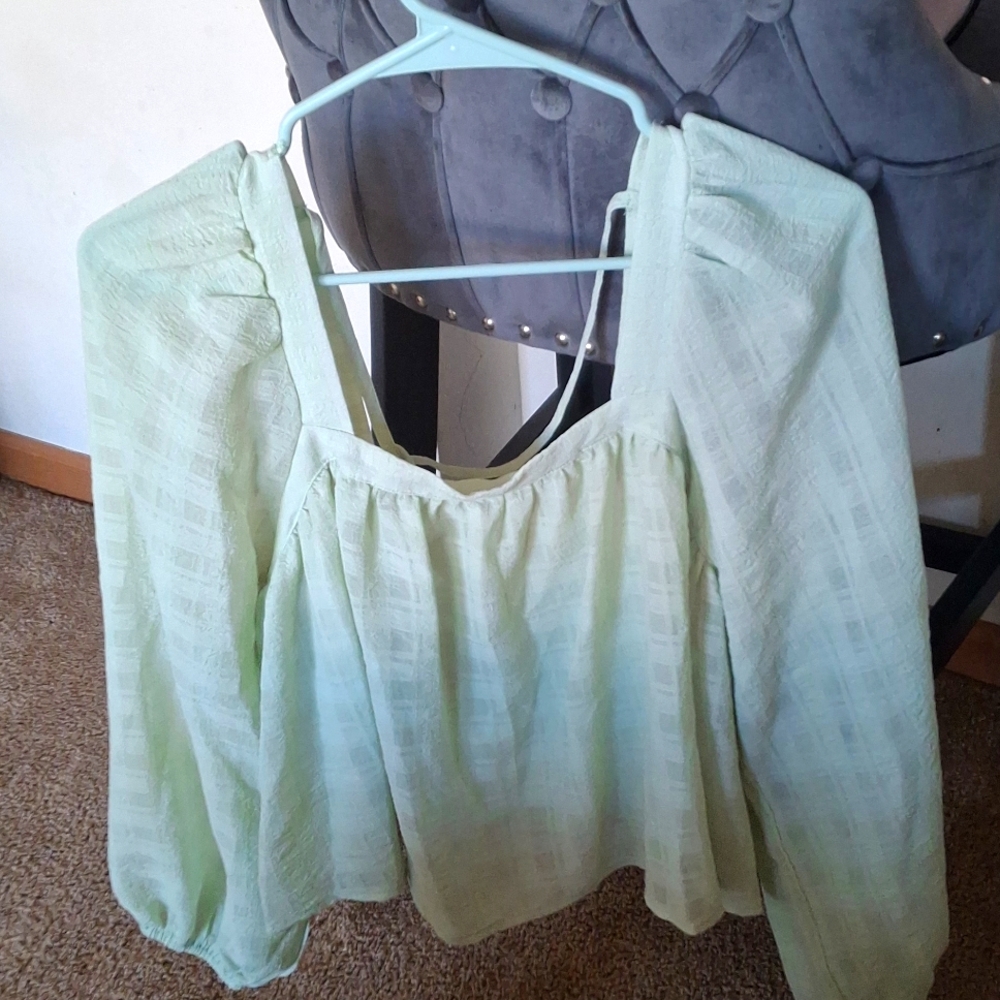 Mint Green Women's Top